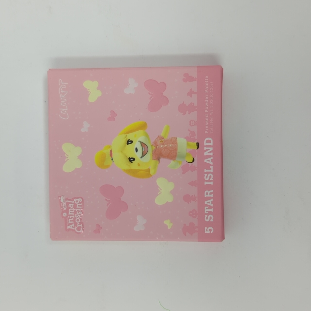 Colourpop Animal Crossing 5 Star Island Powder Pallette